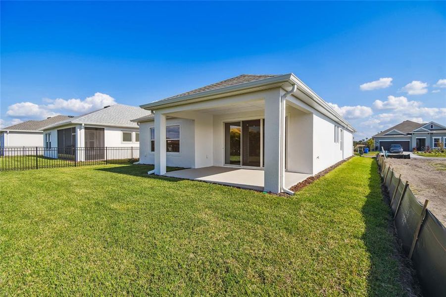 Exterior details and patio area of a home in Waterset Tradition Series, Apollo Beach (Image 23).