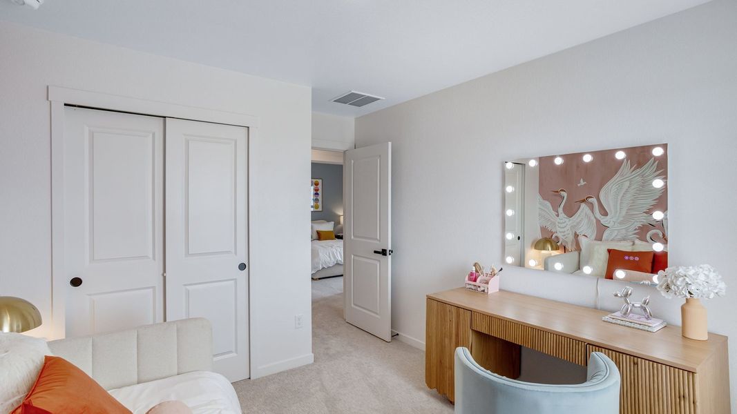 Furnished interior view inside a new home in Granary, Johnstown (Image 29).