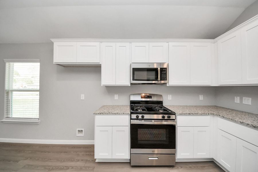 Furnished interior view inside a new home in , Cleveland (Image 8).