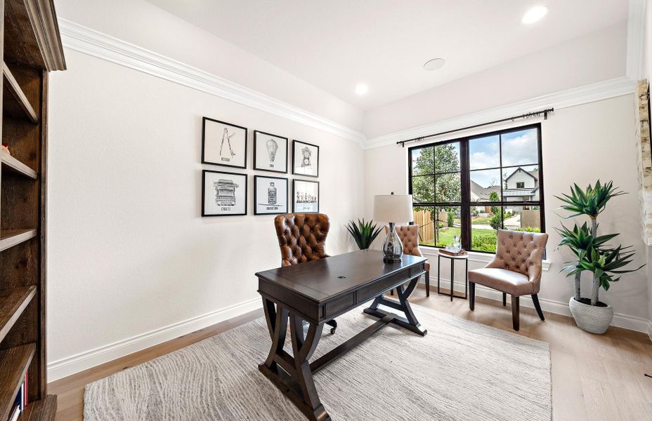 Furnished interior view inside a new home in The Highlands 55′, Porter (Image 34). Furnished interior view inside a new home in The Highlands 55′, Porter (Image 34).