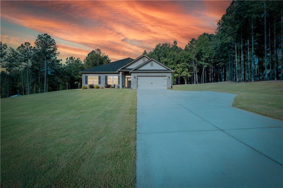 Front exterior of a new home in , Maysville, GA, highlighting curb appeal (Image 2).