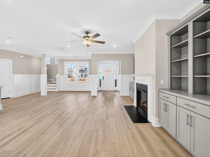 Spacious, unfurnished interior of a new home in Collins Cove, Chapin (Image 22).