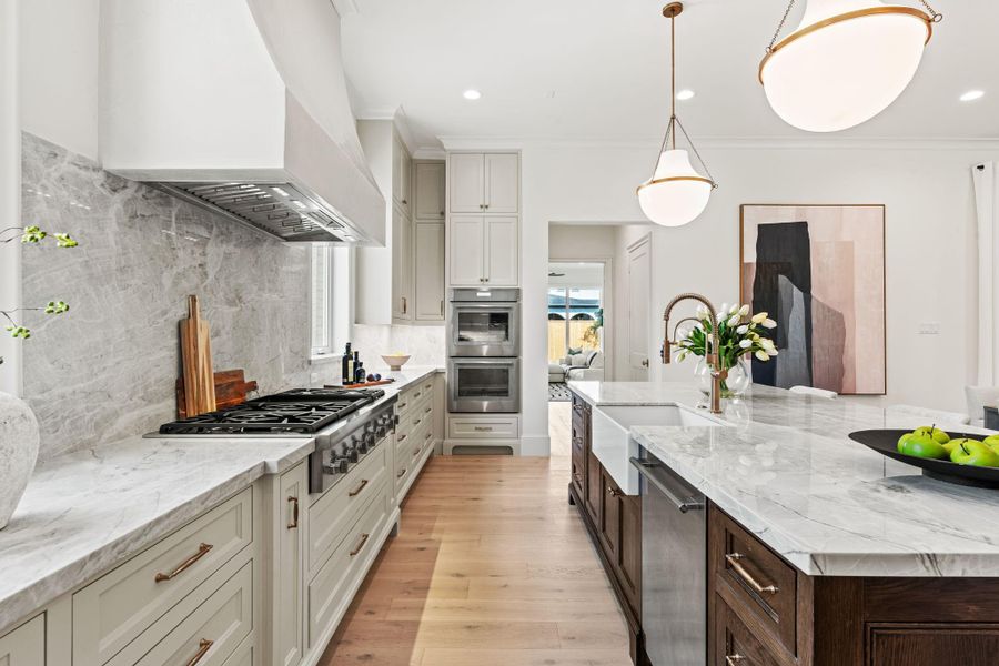 Furnished interior view inside a new home in , Houston (Image 14).