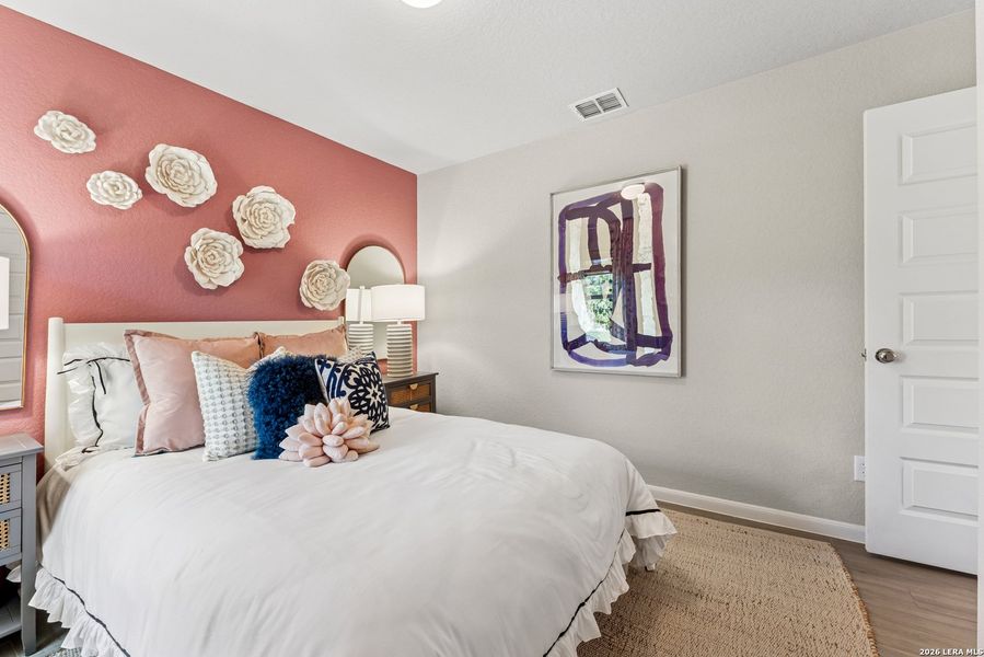 Furnished interior view inside a new home in Cinco Lakes, San Antonio (Image 19).
