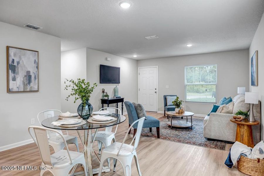 Furnished interior view inside a new home in , Jacksonville (Image 4).