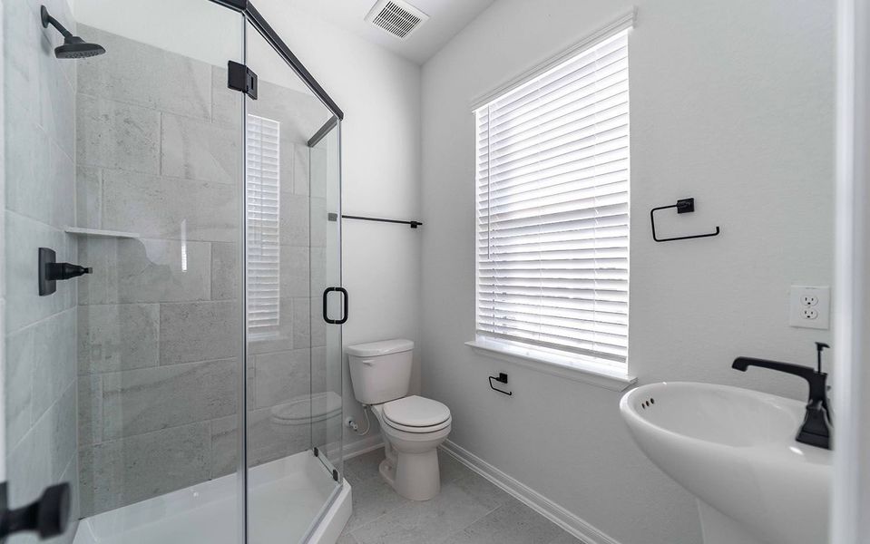 Furnished interior view inside a new home in Arcadia Ridge, San Antonio (Image 8).