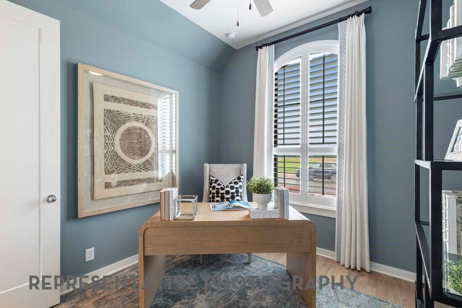 Furnished interior view inside a new home in Midline, Webster (Image 28).