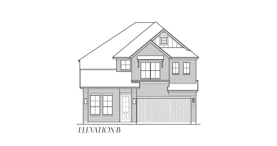 Representative rendering of the exterior for the Laramie – 60′ Lot by Chesmar Homes (Image 3).