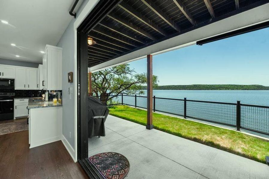 Exterior details and patio area of a home in , Graham (Image 13).