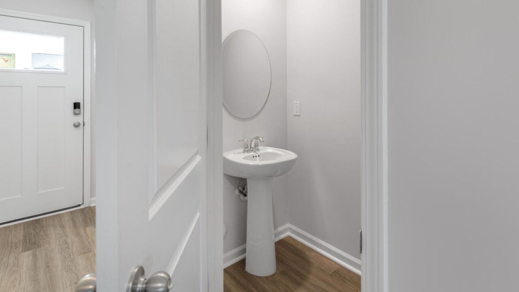 Spacious, unfurnished interior of a new home in Grayson Park Townhomes, Leland (Image 15).