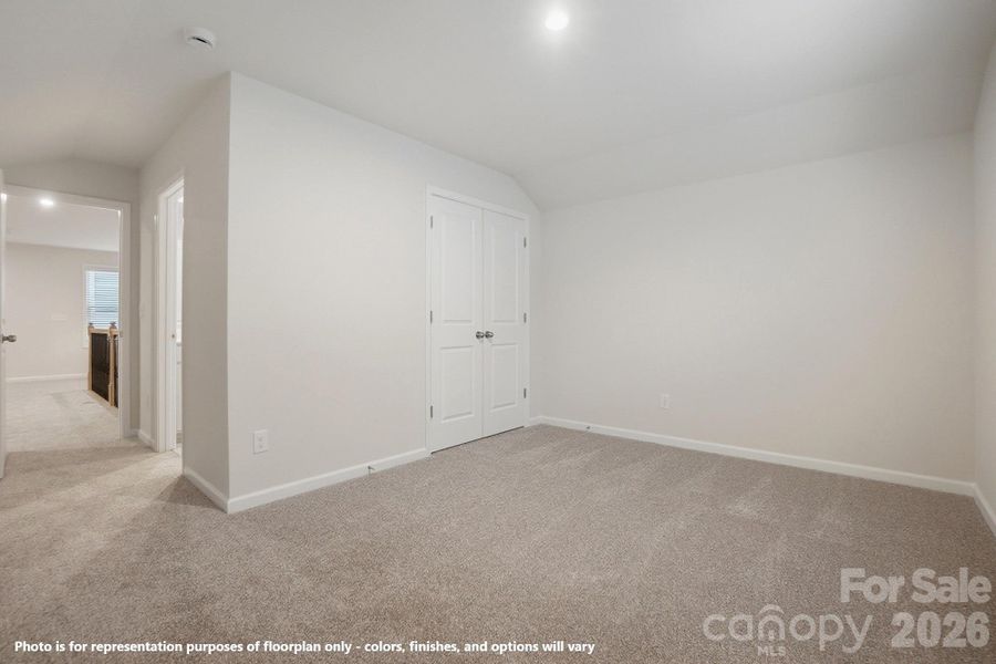 Photo is for representation purposes of floorplan only - colors, finishes, and options will vary