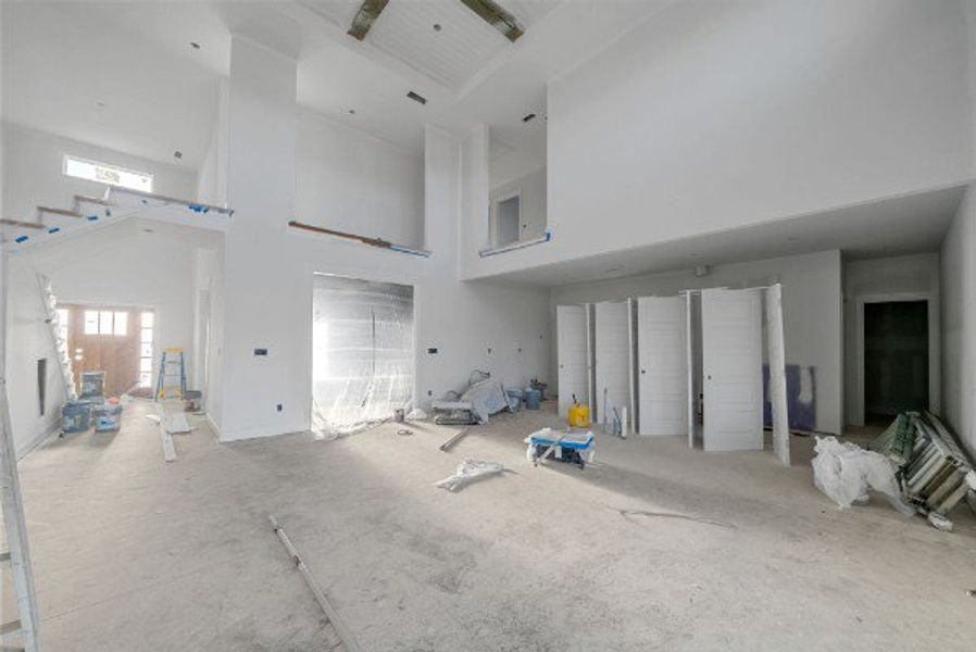 In-progress construction of a new home in Wofford Estates, Clarksville, TN (Image 10).