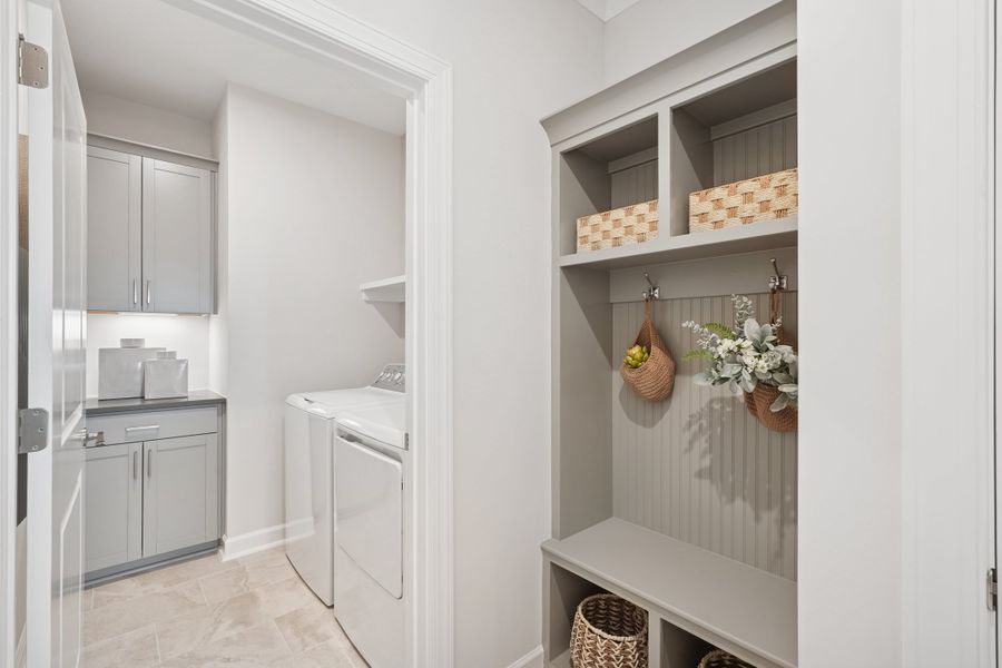 Representative furnished interior of a home built from the Oak Haven by Tri Pointe Homes in Altis At Serenity, Fuquay Varina (Image 30).