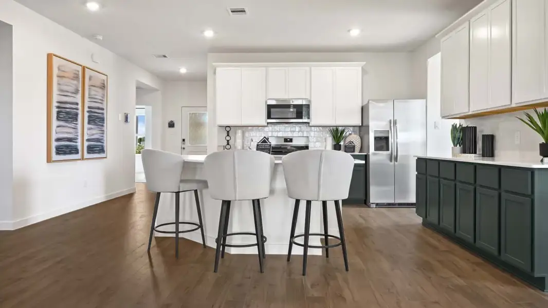 Furnished interior view inside a new home in Holly Ridge, Rosenberg (Image 6).