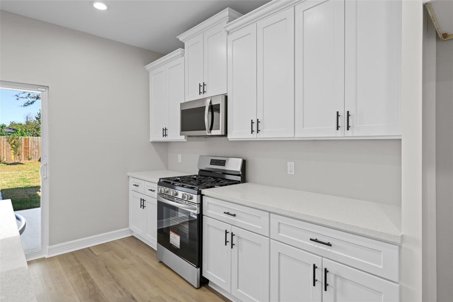 Furnished interior view inside a new home in , Houston (Image 8).