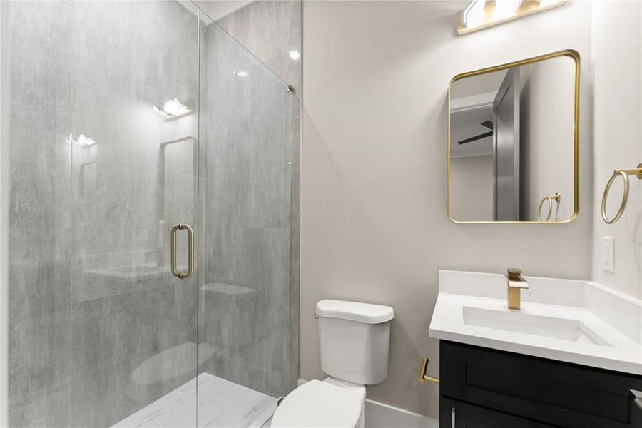 Furnished interior view inside a new home in , Hoschton (Image 54).