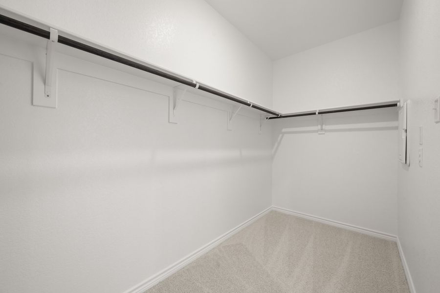 Spacious, unfurnished interior of a new home in Baker Farms, Cleburne (Image 25). Spacious, unfurnished interior of a new home in Baker Farms, Cleburne (Image 25).