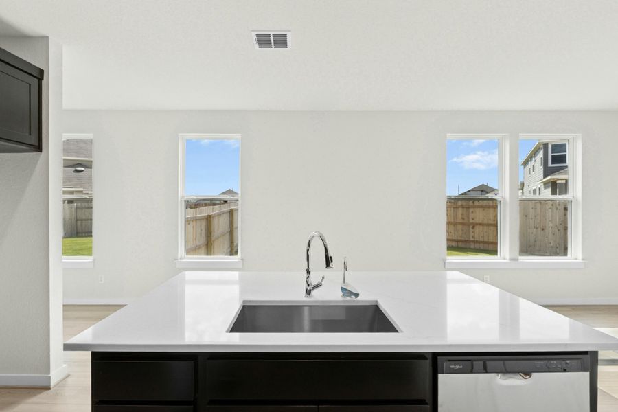 Furnished interior view inside a new home in Willowbrook, New Braunfels (Image 5). Furnished interior view inside a new home in Willowbrook, New Braunfels (Image 5).