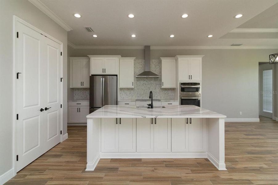 Furnished interior view inside a new home in , Leesburg (Image 8).