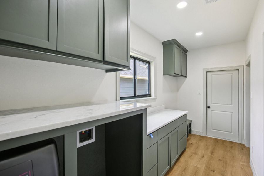 Furnished interior view inside a new home in , Willis (Image 25).