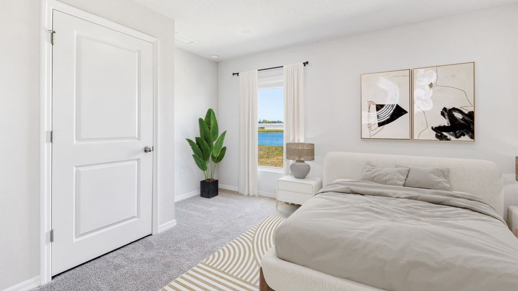 Furnished interior view inside a new home in Legacy Preserve, Parrish (Image 13). Furnished interior view inside a new home in Legacy Preserve, Parrish (Image 13).