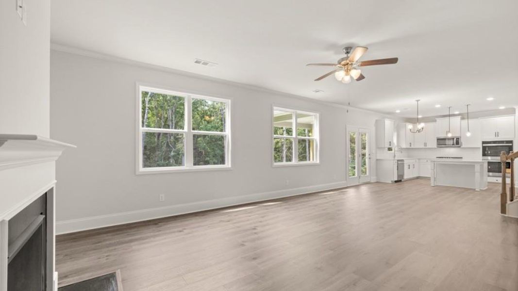 Spacious, unfurnished interior of a new home in Butner Estates, South Fulton (Image 17).