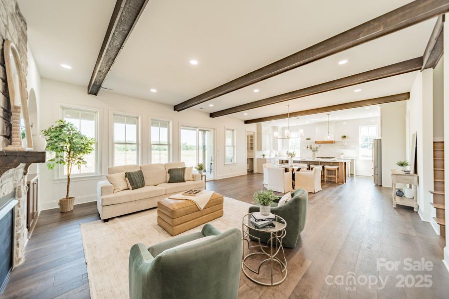 Furnished interior view inside a new home in , Rock Hill (Image 5).