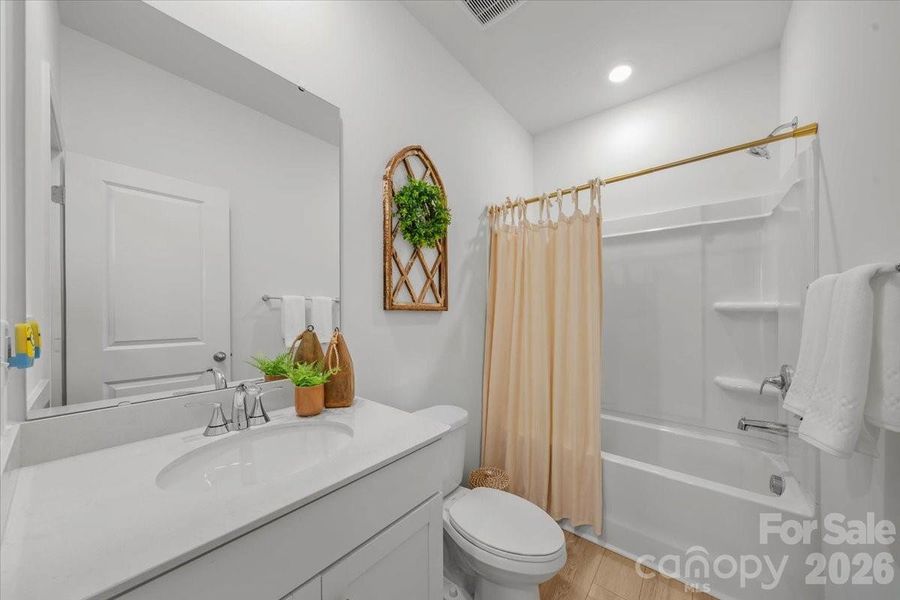 Furnished interior view inside a new home in Sheffield, Indian Trail (Image 33).