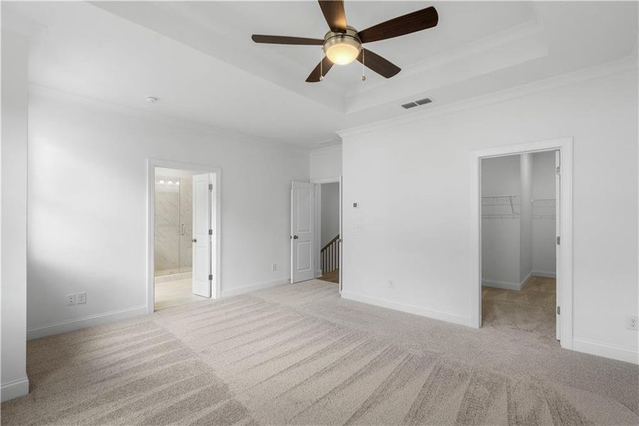 Spacious, unfurnished interior of a new home in Millcroft Townhomes, Buford (Image 36).