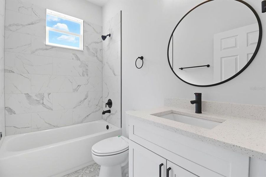 Furnished interior view inside a new home in , Inverness (Image 8).