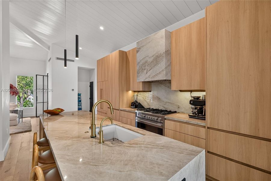Furnished interior view inside a new home in , Miami (Image 5).