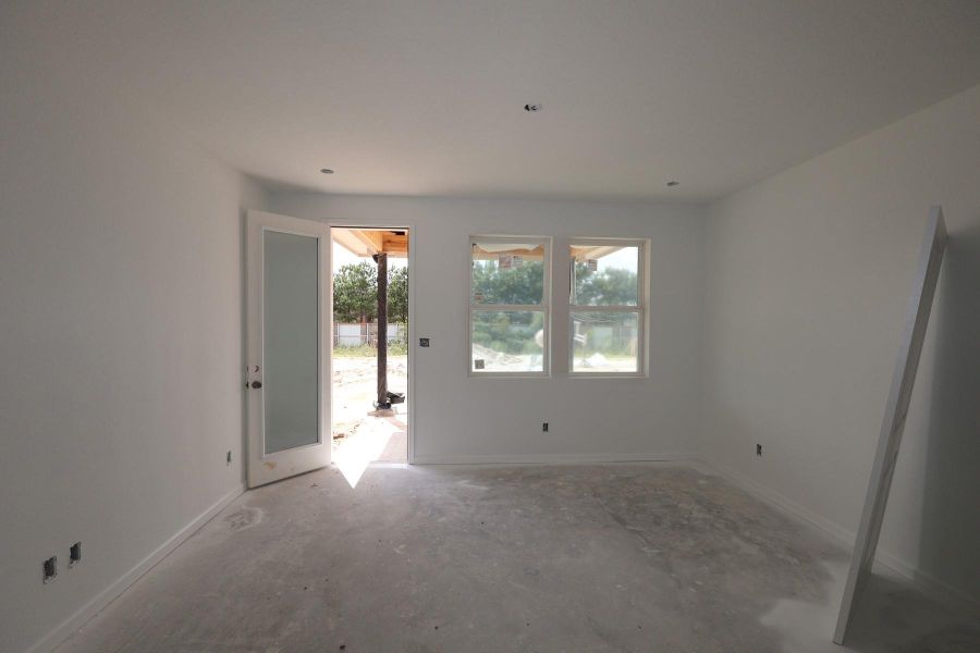 Great room - still under construction!