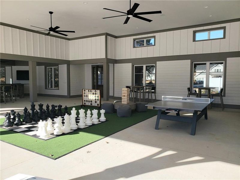 Furnished interior view inside a new home in Twin Lakes, Hoschton (Image 27).