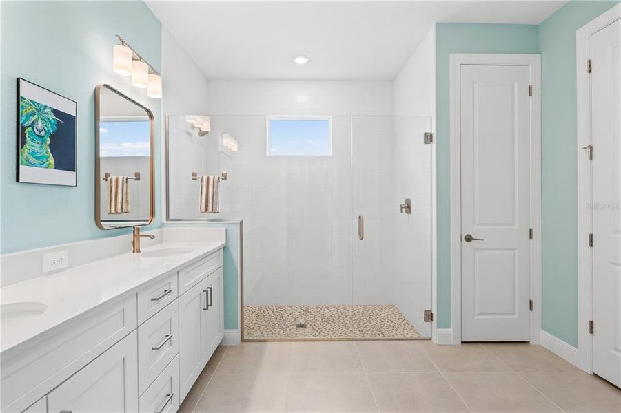 Furnished interior view inside a new home in , Nokomis (Image 36).