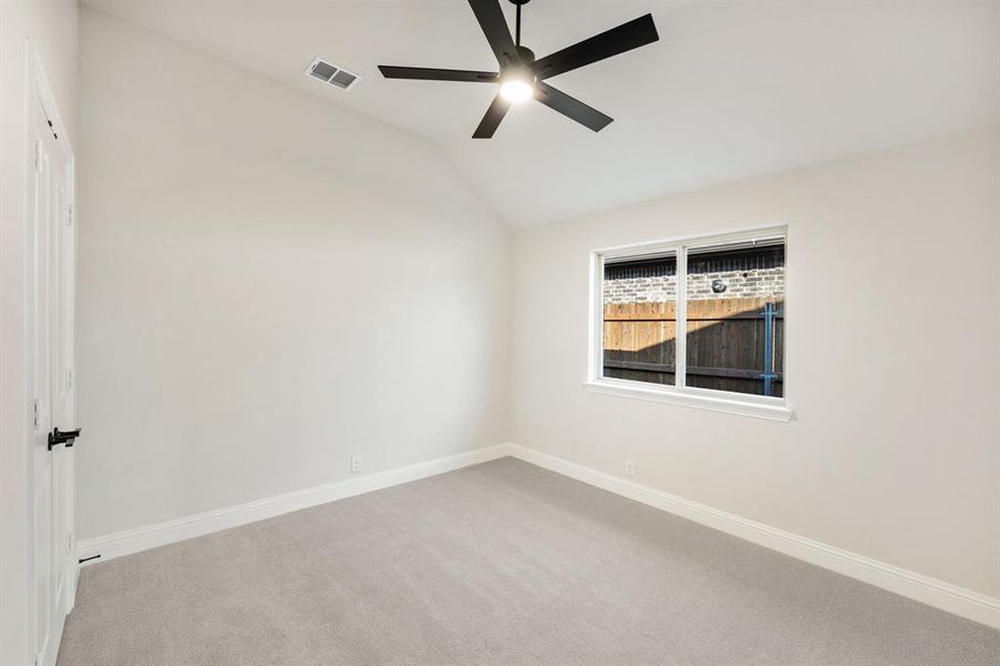 Spacious, unfurnished interior of a new home in Parks at Panchasarp Farms 55-60, Burleson (Image 27).