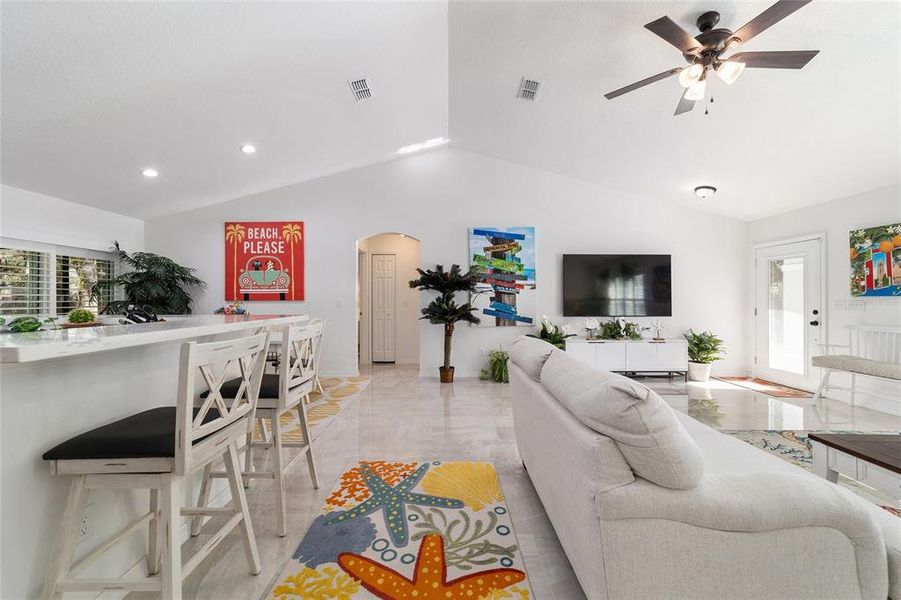 Furnished interior view inside a new home in , Summerfield (Image 8). Furnished interior view inside a new home in , Summerfield (Image 8).