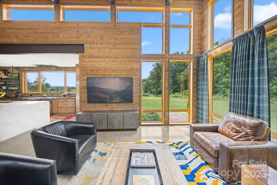 Furnished interior view inside a new home in , Hendersonville (Image 34).