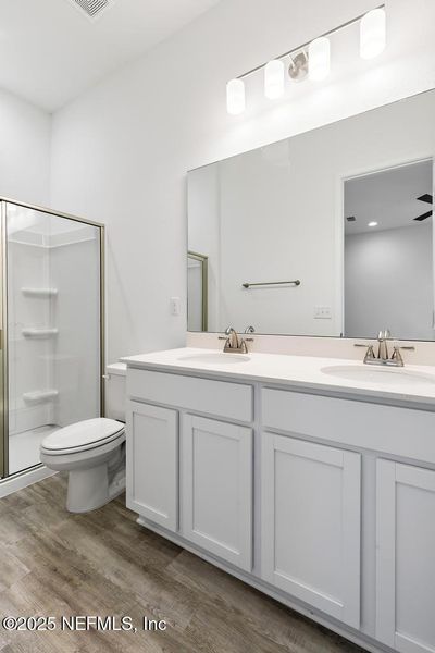 Furnished interior view inside a new home in , Jacksonville (Image 28). Furnished interior view inside a new home in , Jacksonville (Image 28).