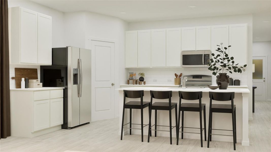 Furnished interior view inside a new home in Elm Creek, Elgin (Image 29).