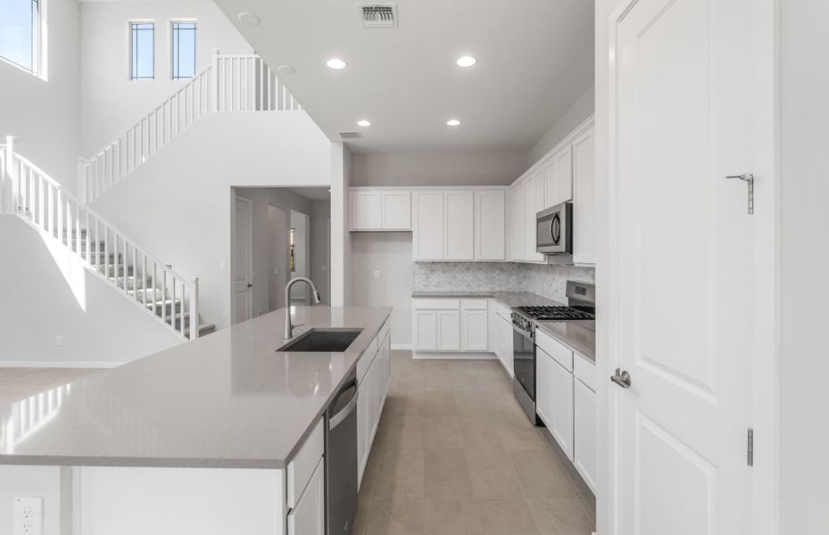 Furnished interior view inside a new home in Jorde Farms, Queen Creek (Image 12).