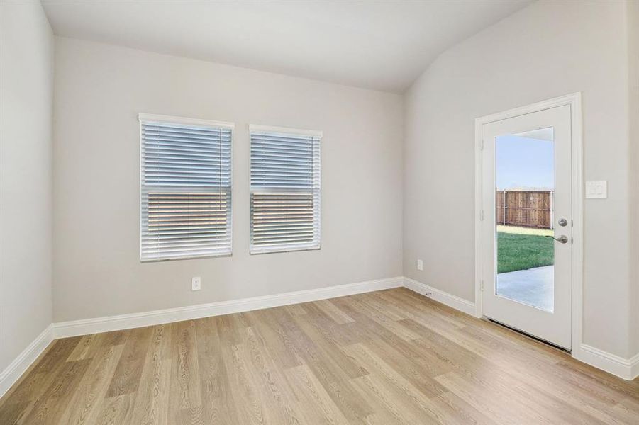 Photo is not of the actual home, but is an inspirational photo of builder’s model home and may depict options, furnishings, and/or decorator features that are not included.