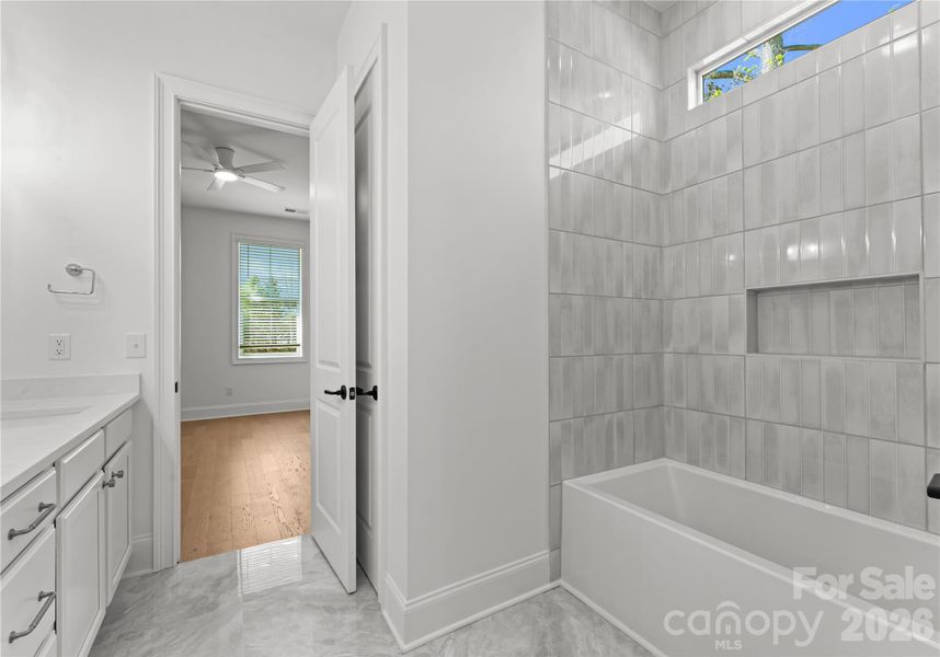 Furnished interior view inside a new home in , Locust (Image 41).