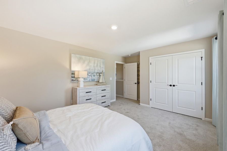 Furnished interior view inside a new home in Westwood Reserve, Conway (Image 25). Furnished interior view inside a new home in Westwood Reserve, Conway (Image 25).