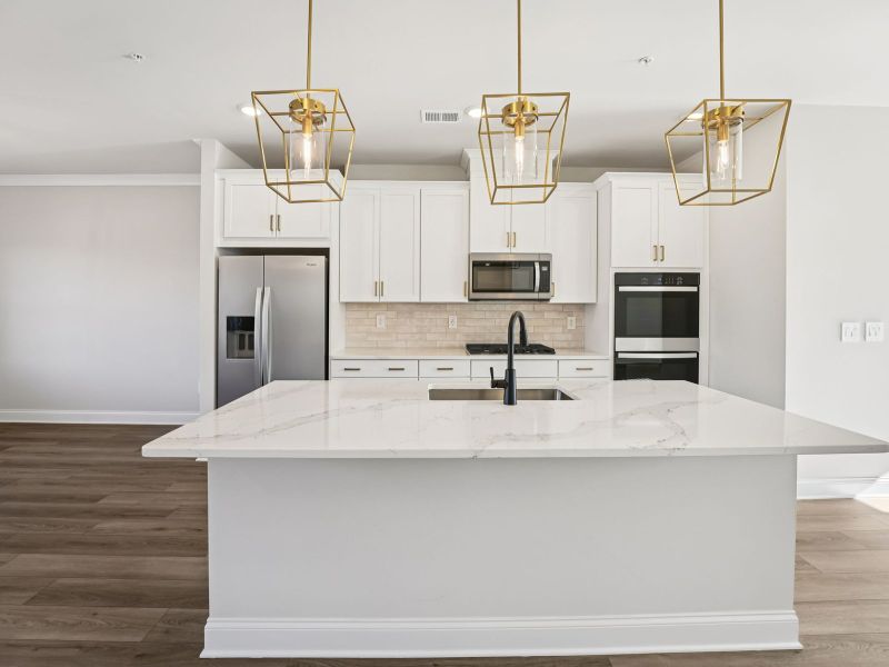 Furnished interior view inside a new home in Hemingway - Highland Series, Cumming (Image 5).