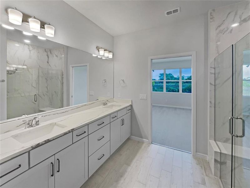 Furnished interior view inside a new home in , Kissimmee (Image 41).