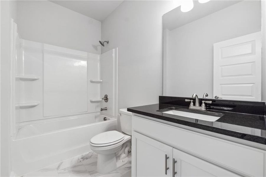 Furnished interior view inside a new home in The Park at Gainesville Township, Gainesville (Image 9).