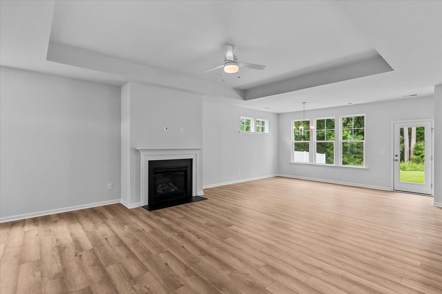 Spacious, unfurnished interior of a new home in Fieldstone, Lexington (Image 21). Spacious, unfurnished interior of a new home in Fieldstone, Lexington (Image 21).