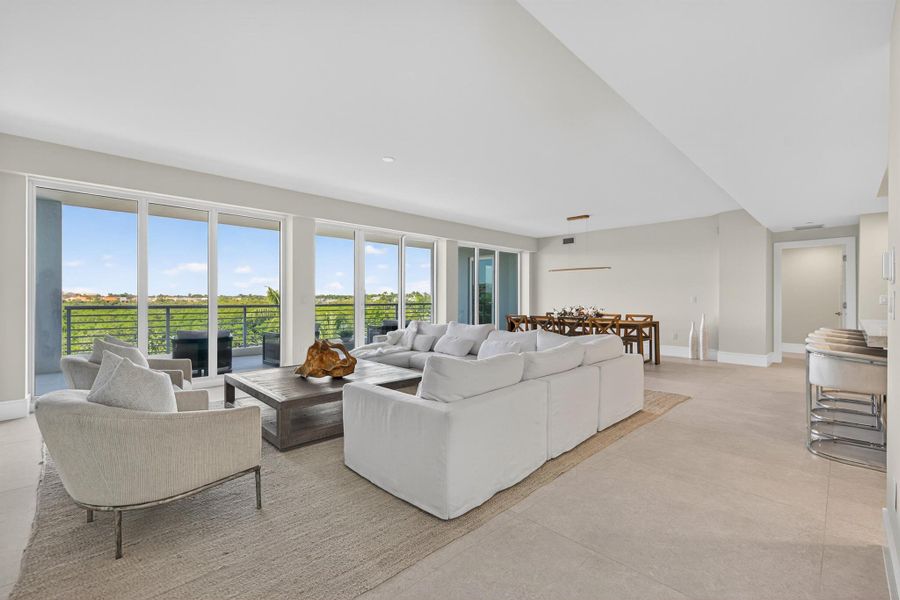 Furnished interior view inside a new home in , Jupiter (Image 13).