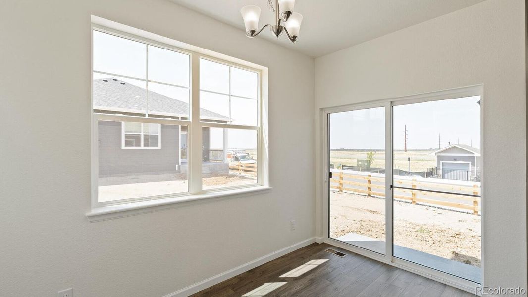 Spacious, unfurnished interior of a new home in Prairie Song, Windsor (Image 12).