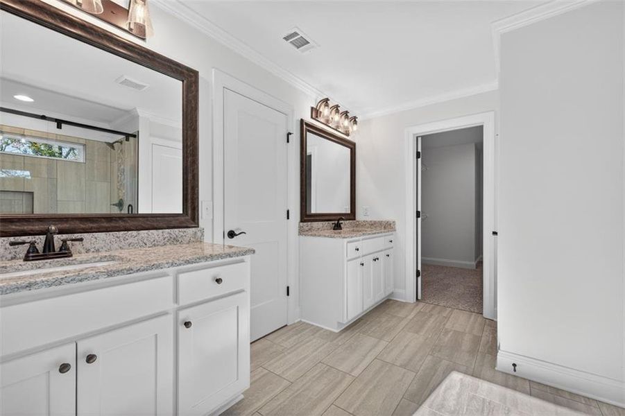 Furnished interior view inside a new home in , Jefferson (Image 10).